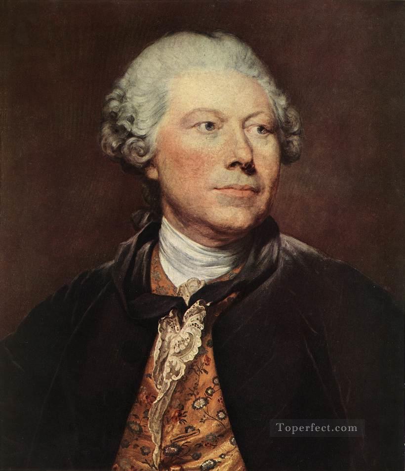Portrait of Georges Wille figure Jean Baptiste Greuze Oil Paintings